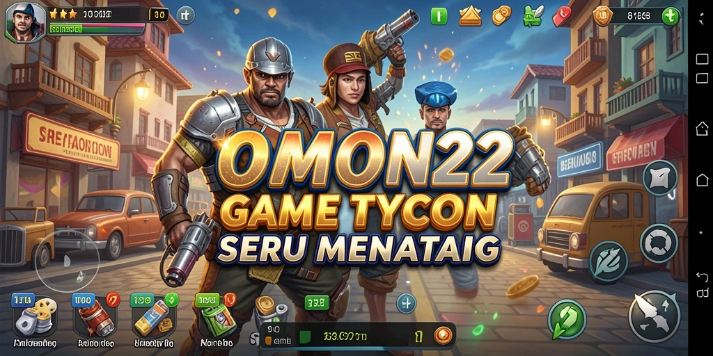 Tampilan gameplay OMON22 yang menarik dan interaktif.